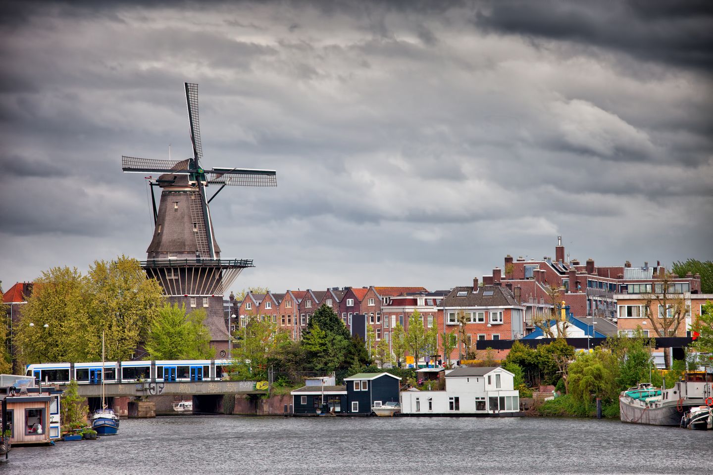 3 days in Amsterdam: a responsible travel itinerary The De Gooyer Molen, the tallest wooden windmill in the Netherlands