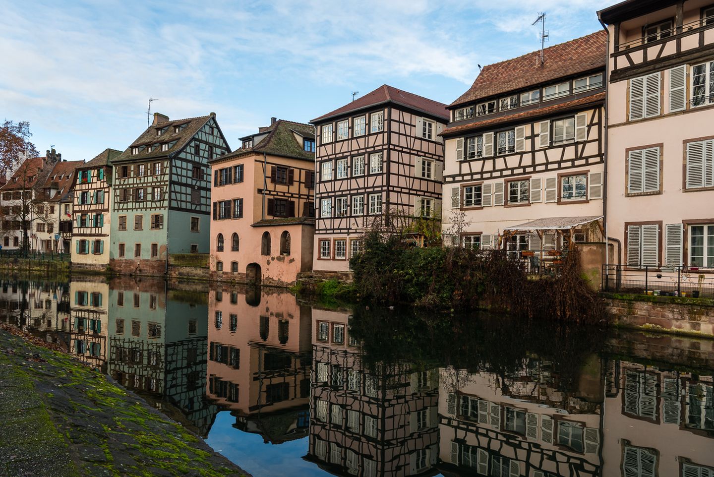 Colorful buildings in La Petite France