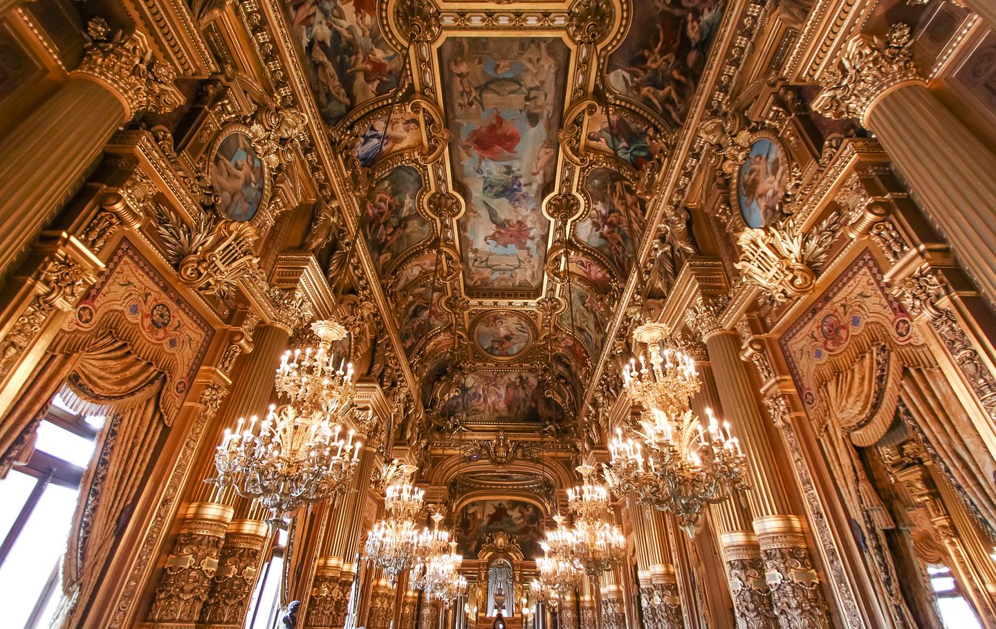 3 days in Paris: an itinerary for first-time visitors The stunning painted ceiling of Palais Garnier, the opera house in Palace