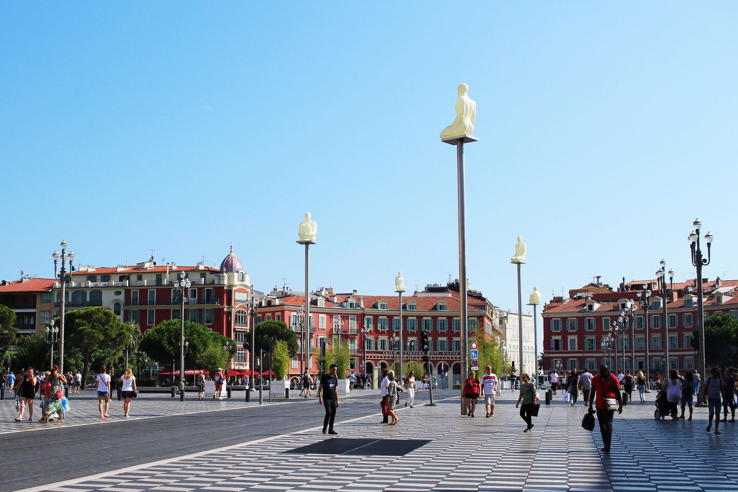 10 reasons to visit Nice in the Cote d'Azur People walking down Avenue Jean Médecin, a main shopping street in Nice