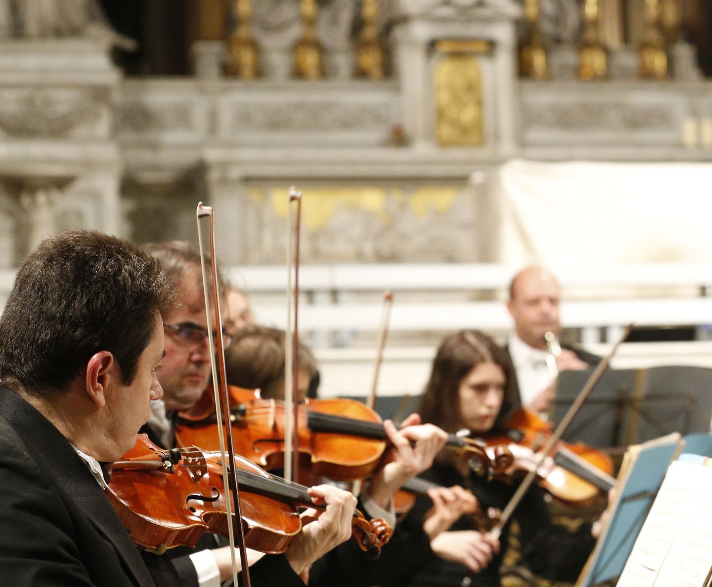 Christmas in Paris: Food, lights and festive activities A classical concert at Eglise de la Madeleine in Paris.