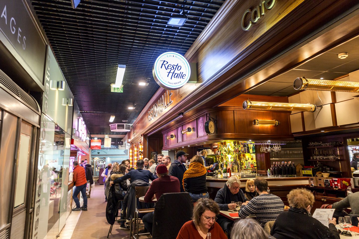 Where to stay in Lyon Gourmet food sold at Les Halles de Lyon Paul Bocuse