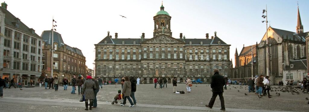 The Royal Palace of the Netherlands.