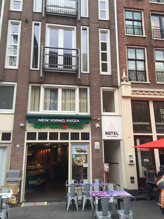 7 Tips for a Trip to Amsterdam for First Timers to The Netherlands! Narrow door entrance for Hotel the Exchange